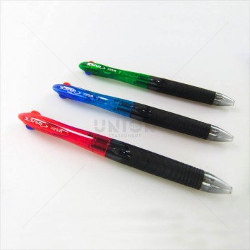 M&G ปากกาลูกลื่น กด 2 สี GALACTIC 0.5 BP-8350 <1/12>